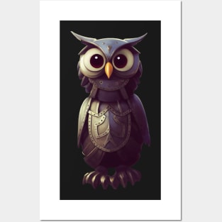 The Great Horn Owl Posters and Art